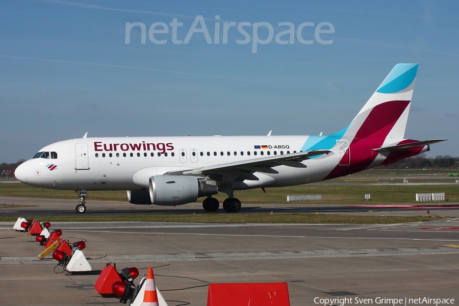 Eurowings Airbus A319-112 (D-ABGQ) | Photo 162449