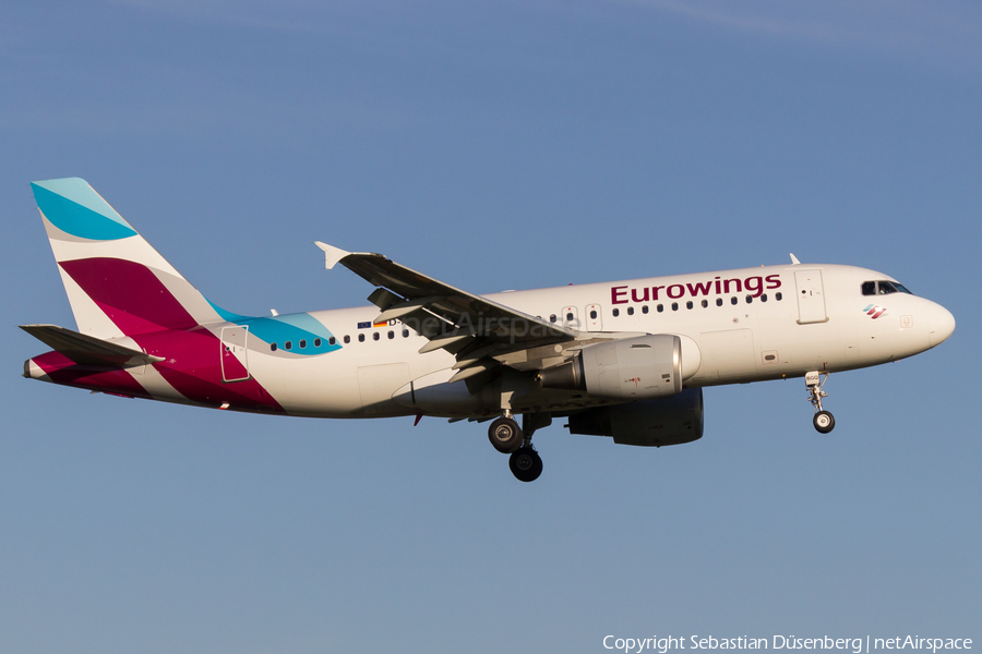Eurowings Airbus A319-112 (D-ABGQ) | Photo 175525
