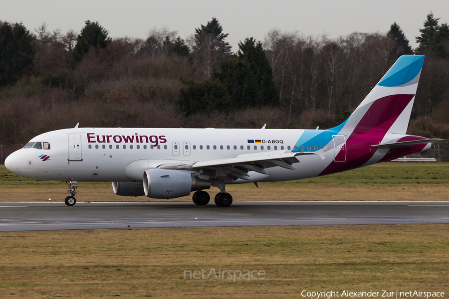 Eurowings Airbus A319-112 (D-ABGQ) | Photo 389560