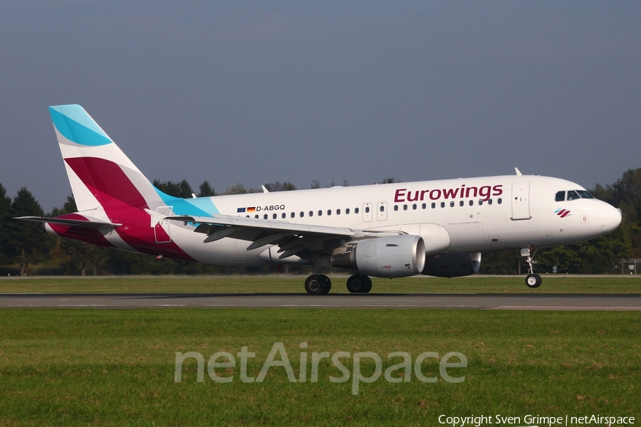 Eurowings Airbus A319-112 (D-ABGQ) | Photo 449092