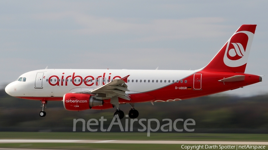 Air Berlin Airbus A319-112 (D-ABGR) | Photo 206105