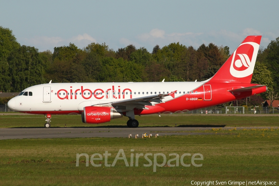Air Berlin Airbus A319-112 (D-ABGR) | Photo 449818