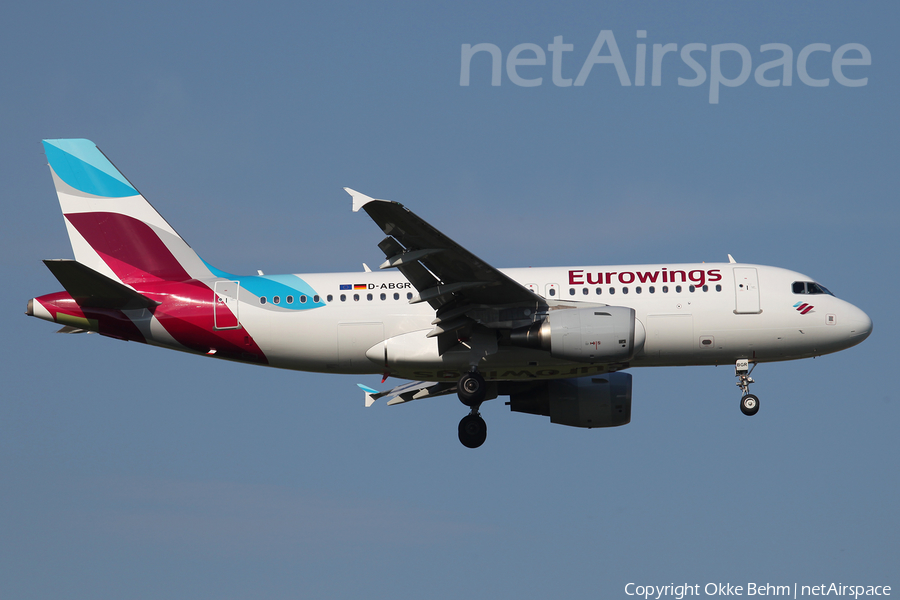 Eurowings Airbus A319-112 (D-ABGR) | Photo 163649