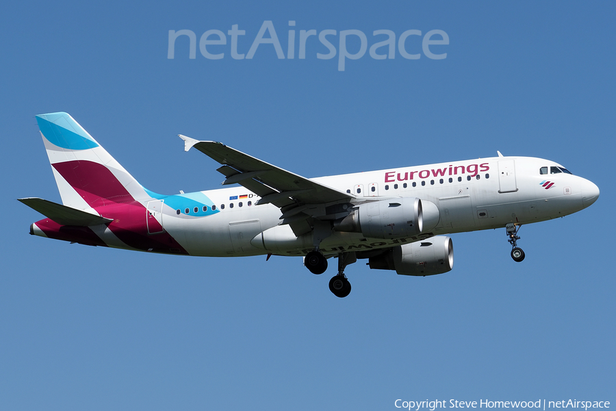 Eurowings Airbus A319-112 (D-ABGR) | Photo 574548