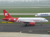 Air Berlin Airbus A319-112 (D-ABGS) at  Dusseldorf - International, Germany