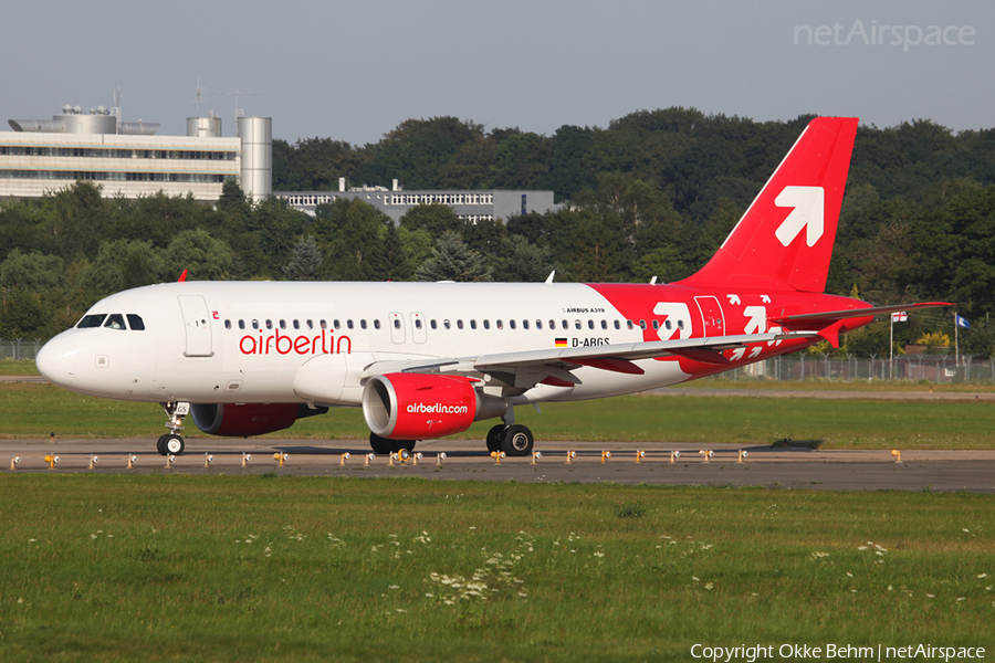 Air Berlin Airbus A319-112 (D-ABGS) | Photo 52911