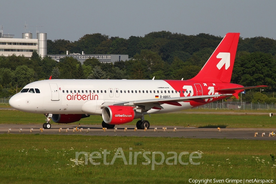 Air Berlin Airbus A319-112 (D-ABGS) | Photo 53444