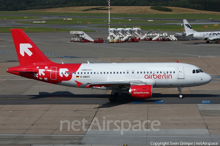 Air Berlin Airbus A319-112 (D-ABGS) | Photo 66179