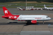 Air Berlin Airbus A319-112 (D-ABGS) at  Hamburg - Fuhlsbuettel (Helmut Schmidt), Germany