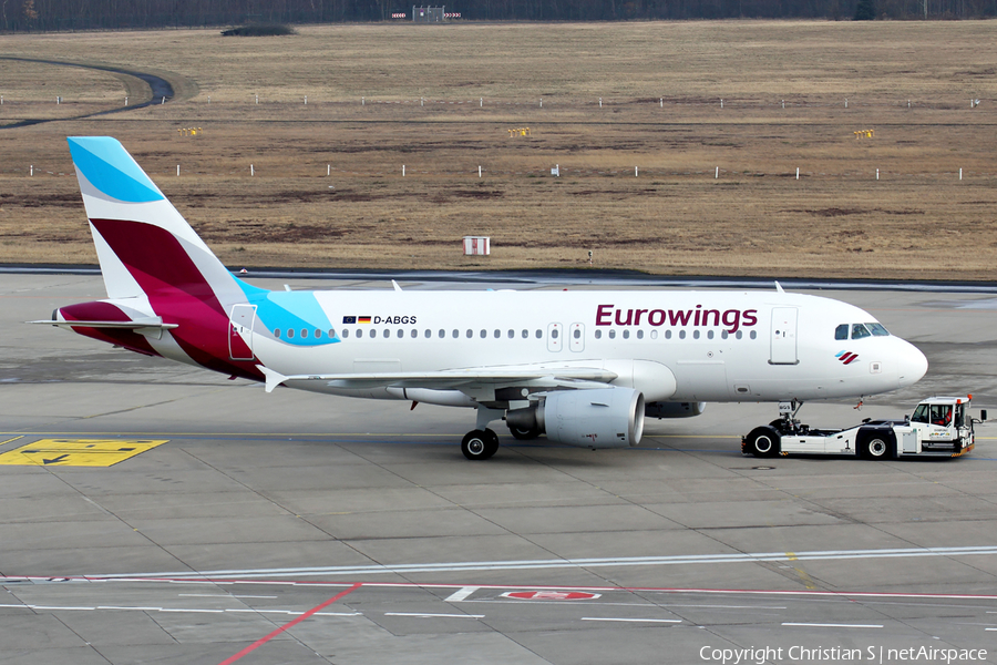 Eurowings Airbus A319-112 (D-ABGS) | Photo 145535