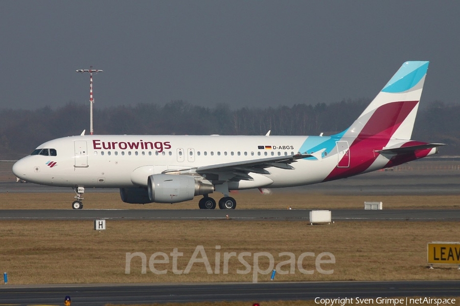 Eurowings Airbus A319-112 (D-ABGS) | Photo 145939