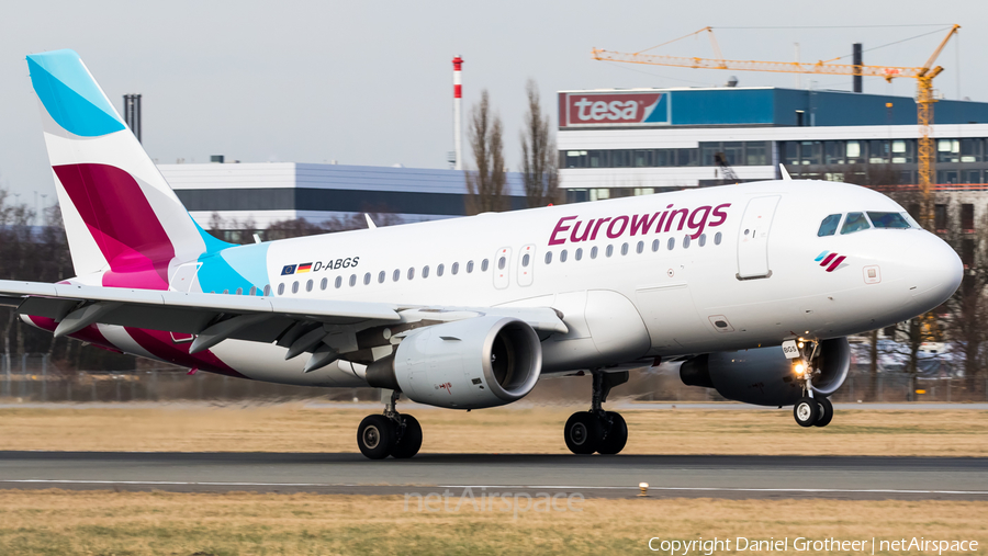 Eurowings Airbus A319-112 (D-ABGS) | Photo 148881