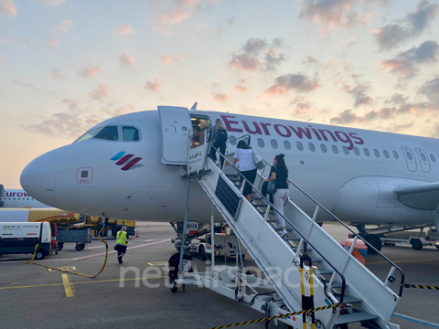 Eurowings Airbus A320-214 (D-ABHA) at  Cologne/Bonn, Germany