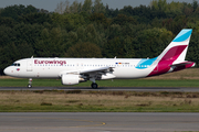 Eurowings Airbus A320-214 (D-ABHA) at  Hamburg - Fuhlsbuettel (Helmut Schmidt), Germany