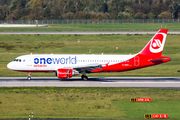 Air Berlin Airbus A320-214 (D-ABHC) at  Dusseldorf - International, Germany
