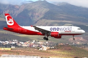 Air Berlin Airbus A320-214 (D-ABHC) at  Gran Canaria, Spain