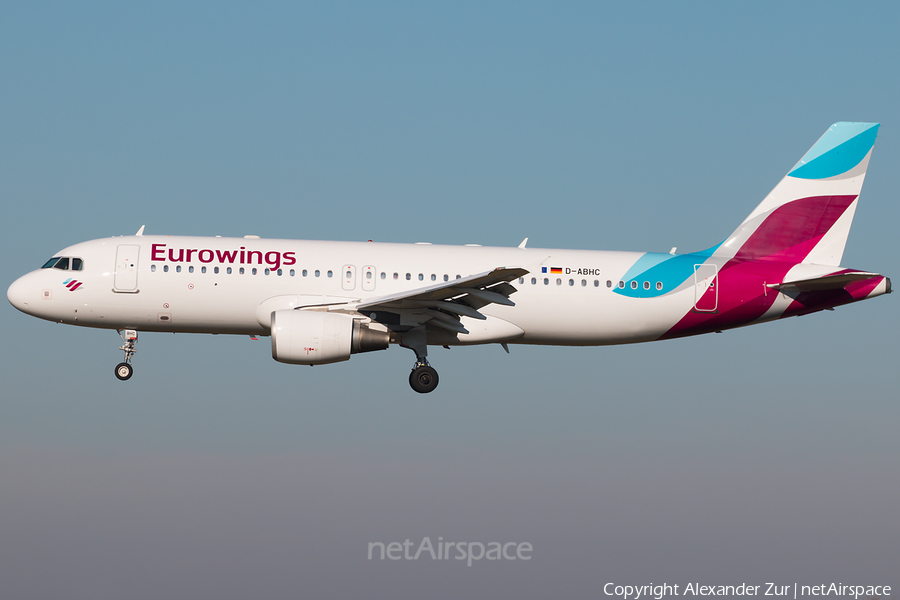 Eurowings Airbus A320-214 (D-ABHC) | Photo 296820