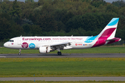 Eurowings Airbus A320-214 (D-ABHC) at  Hamburg - Fuhlsbuettel (Helmut Schmidt), Germany