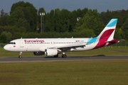 Eurowings Airbus A320-214 (D-ABHC) at  Hamburg - Fuhlsbuettel (Helmut Schmidt), Germany