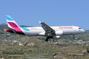Eurowings Airbus A320-214 (D-ABHC) at  La Palma (Santa Cruz de La Palma), Spain