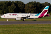 Eurowings Airbus A320-214 (D-ABHG) at  Hamburg - Fuhlsbuettel (Helmut Schmidt), Germany