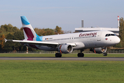 Eurowings Airbus A320-214 (D-ABHG) at  Hamburg - Fuhlsbuettel (Helmut Schmidt), Germany