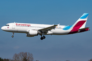 Eurowings Airbus A320-214 (D-ABHG) at  Hamburg - Fuhlsbuettel (Helmut Schmidt), Germany