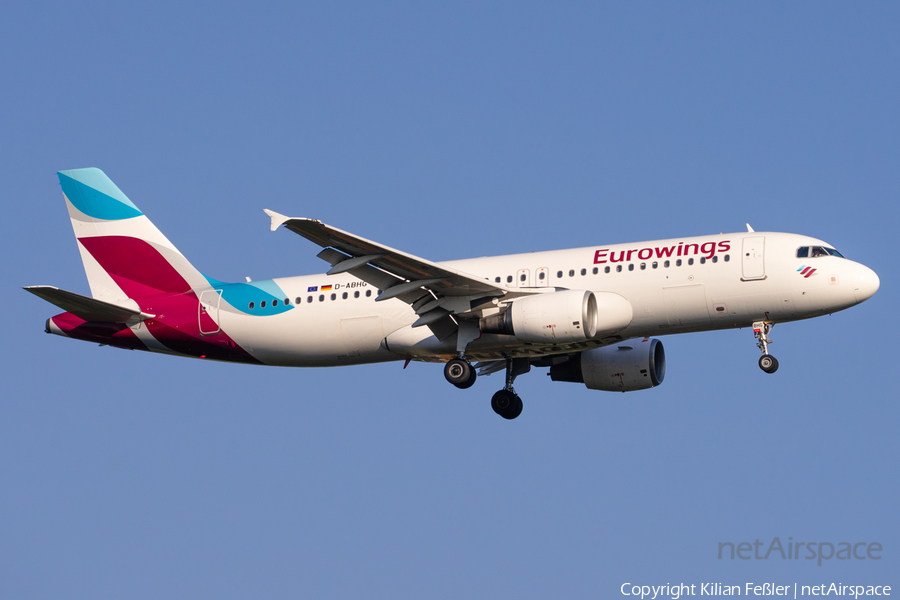 Eurowings Airbus A320-214 (D-ABHG) | Photo 517300