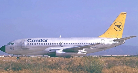 Condor Boeing 737-230(Adv) (D-ABHT) at  Palma De Mallorca - Son San Juan, Spain