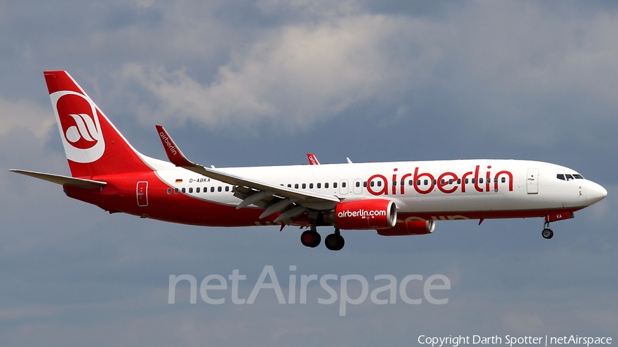 Air Berlin Boeing 737-82R (D-ABKA) | Photo 206111