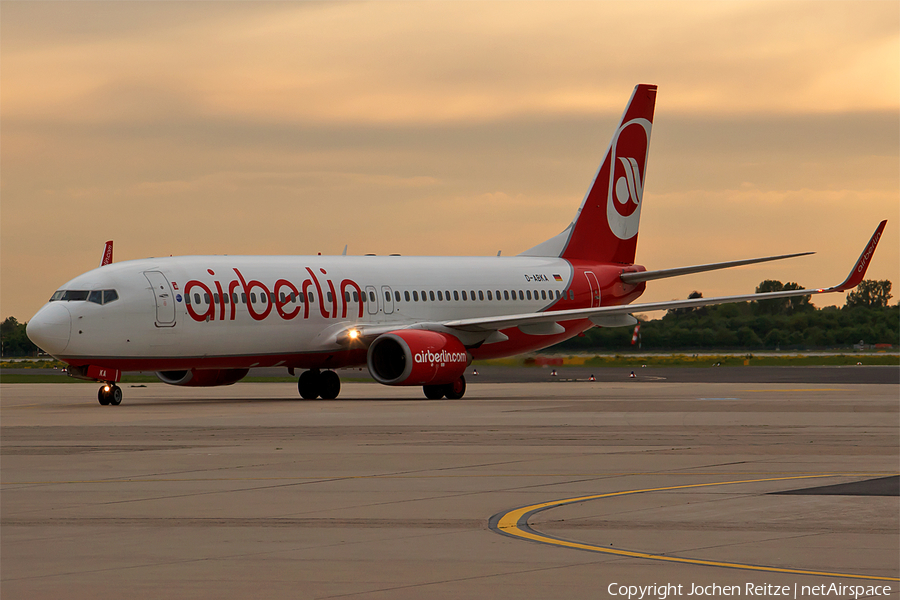 Air Berlin Boeing 737-82R (D-ABKA) | Photo 76007