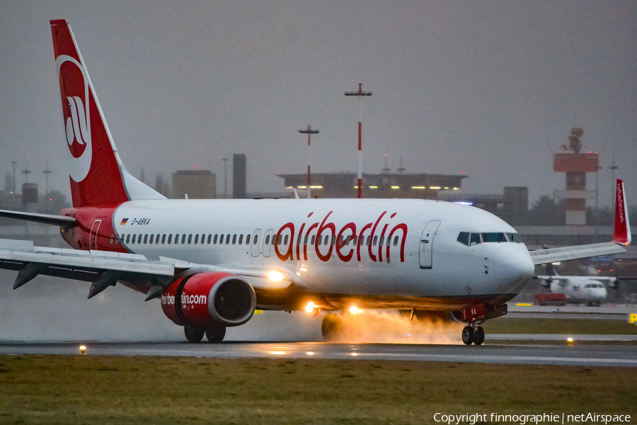 Air Berlin Boeing 737-82R (D-ABKA) | Photo 452493