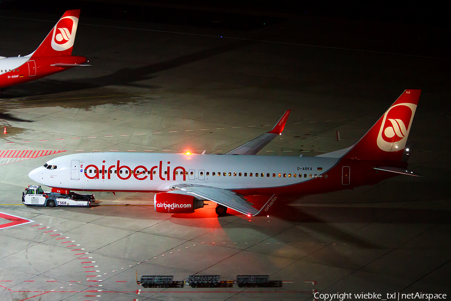 Air Berlin Boeing 737-82R (D-ABKA) | Photo 146548