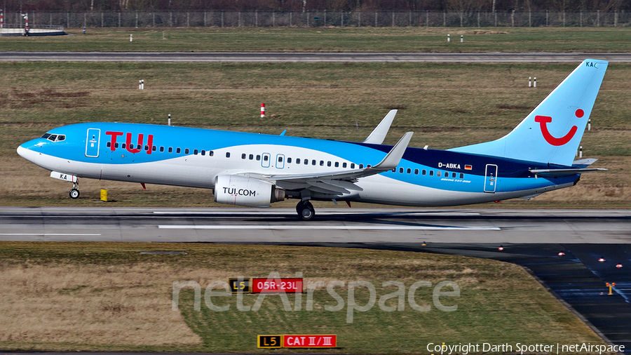 TUI Airlines Germany Boeing 737-82R (D-ABKA) | Photo 254213