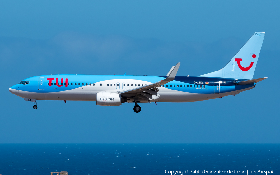 TUI Airlines Germany Boeing 737-82R (D-ABKA) | Photo 334353