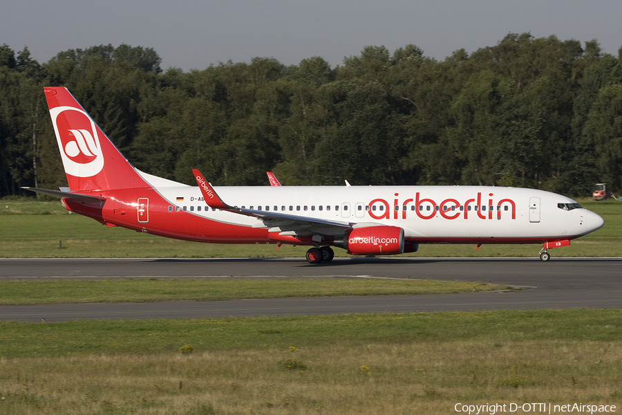 Air Berlin Boeing 737-86J (D-ABKB) | Photo 267611