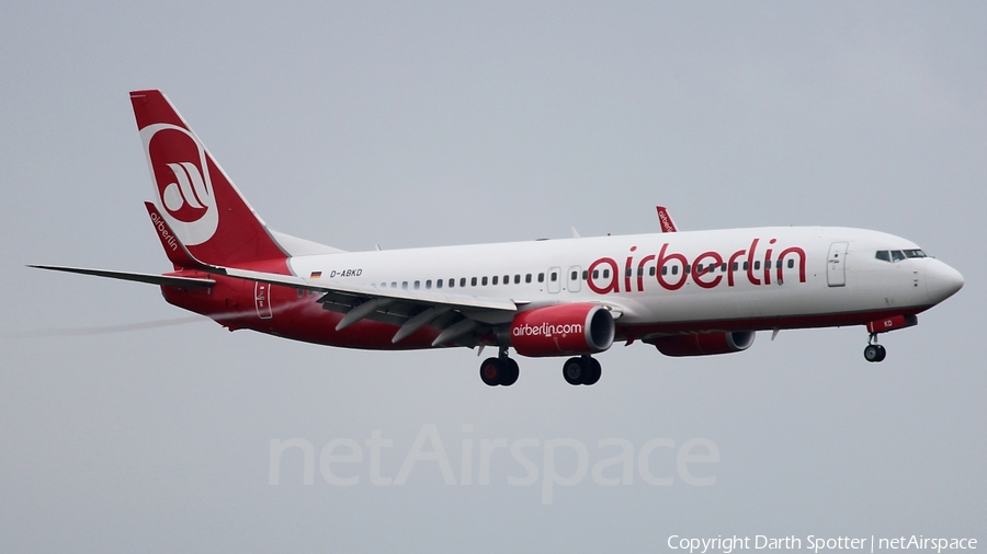 Air Berlin Boeing 737-86J (D-ABKD) | Photo 209884