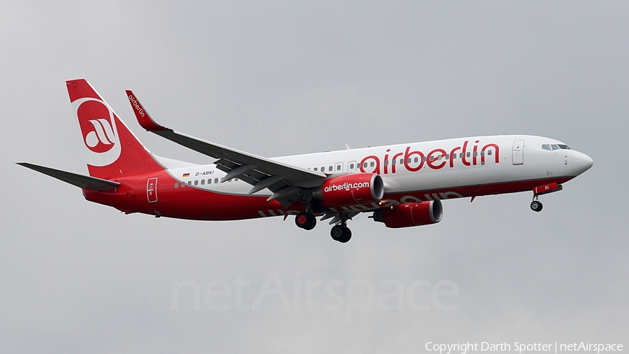 Air Berlin Boeing 737-86J (D-ABKI) | Photo 209885