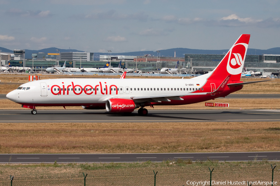 Air Berlin Boeing 737-86J (D-ABKI) | Photo 644551