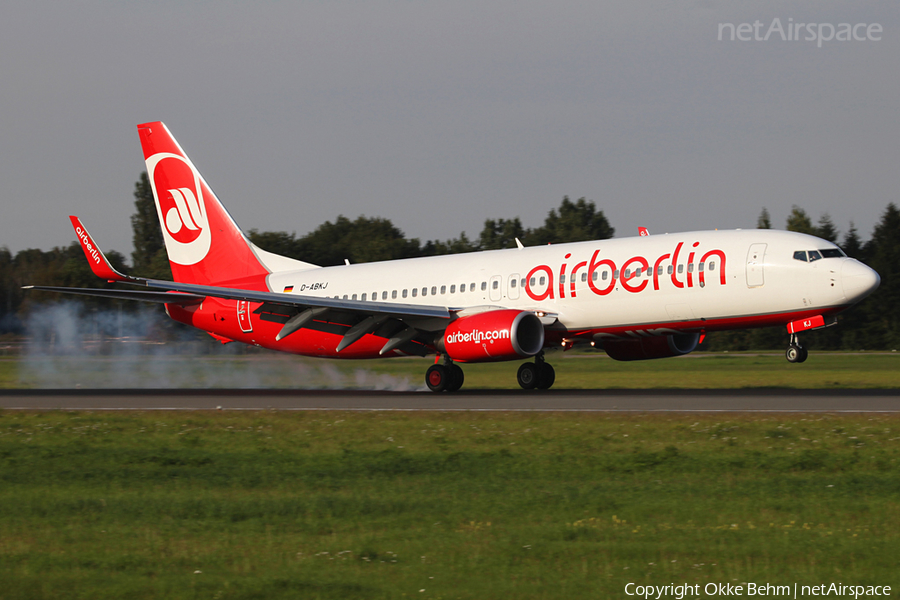 Air Berlin Boeing 737-86J (D-ABKJ) | Photo 52127