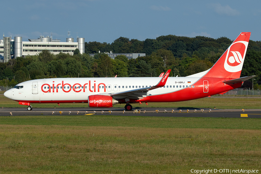 Air Berlin Boeing 737-86J (D-ABKJ) | Photo 262280