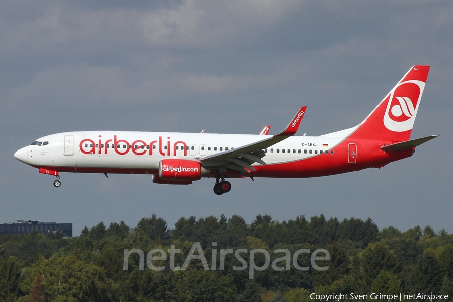 Air Berlin Boeing 737-86J (D-ABKJ) | Photo 267996