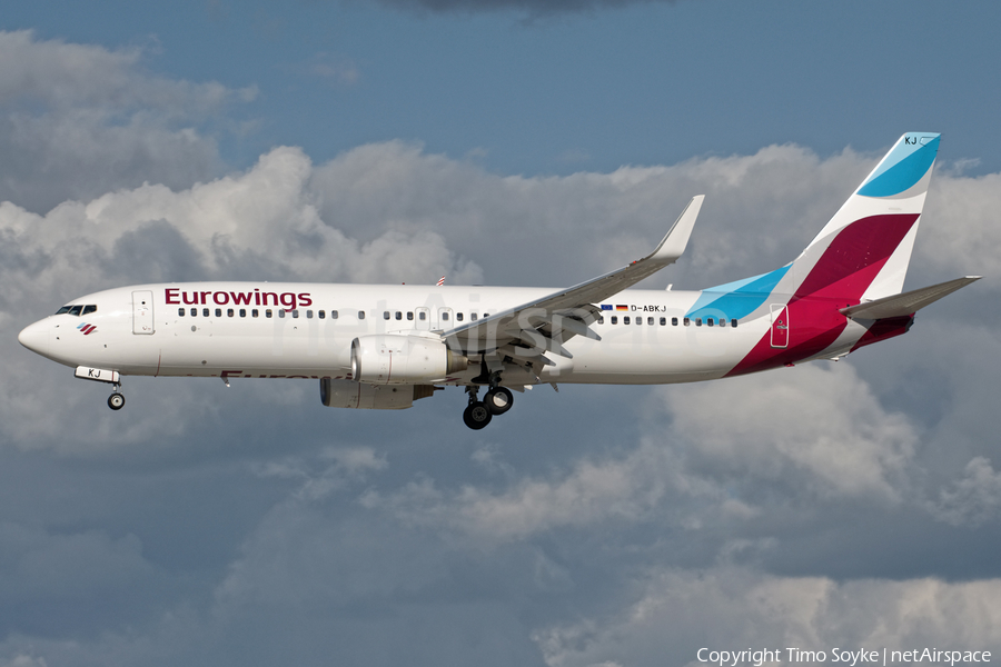 Eurowings (TUIfly) Boeing 737-86J (D-ABKJ) | Photo 325260