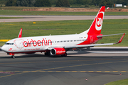 Air Berlin Boeing 737-86J (D-ABKK) at  Dusseldorf - International, Germany