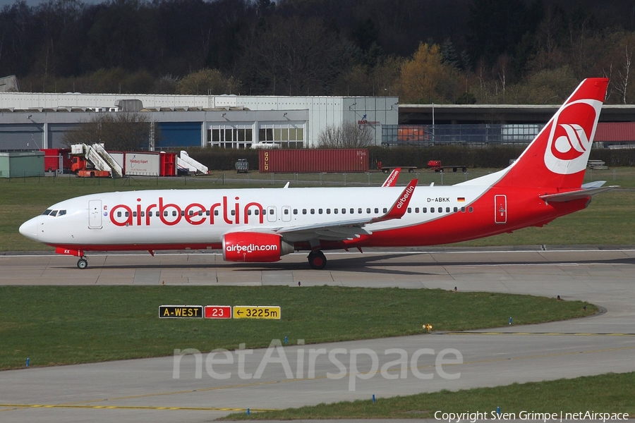 Air Berlin Boeing 737-86J (D-ABKK) | Photo 43745