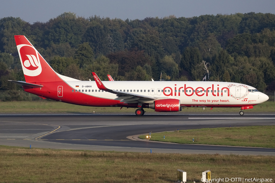 Air Berlin Boeing 737-86J (D-ABKK) | Photo 453147