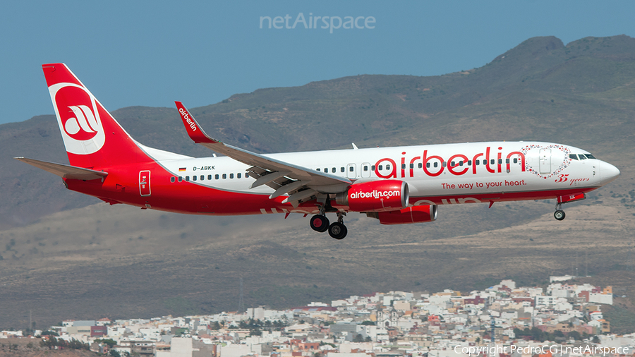 Air Berlin Boeing 737-86J (D-ABKK) | Photo 450889