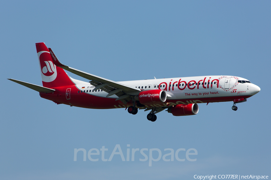 Air Berlin Boeing 737-86J (D-ABKK) | Photo 50751
