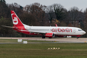 Air Berlin Boeing 737-86J (D-ABKM) at  Hamburg - Fuhlsbuettel (Helmut Schmidt), Germany