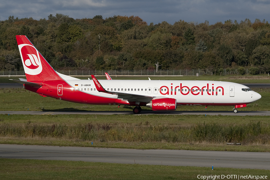 Air Berlin Boeing 737-86J (D-ABKM) | Photo 323539